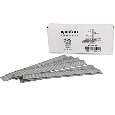 Cofan Clou Tg/50 1x1.25 5000 Unités Silver One Size - Publicité Cofan Clou Tg/50 1x1.25 5000 Unités Silver One Size - Publicité