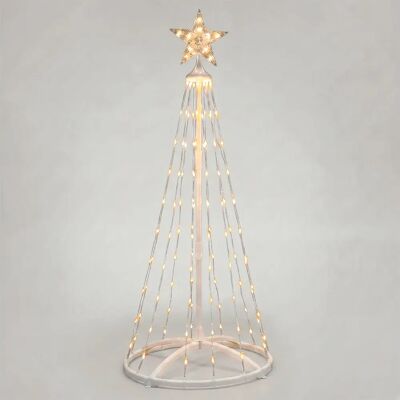 Aigostar Lampe Led Cone Tree 1.2m Warm White Ip44 Indoor & Outdoor Low Voltage Transparent 50 cm x 1.2m - Publicité Aigostar Lampe Led Cone Tree 1.2m Warm White Ip44 Indoor & Outdoor Low Voltage Transparent 50 cm x 1.2m - Publicité