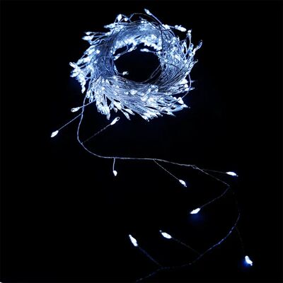 Aigostar Guirlande Lumineuse Copper Wire Firecracker Cold White 3xaa Battery Ip44 Indoor & Outdoor 6m Silver One Size - Publicité Aigostar Guirlande Lumineuse Copper Wire Firecracker Cold White 3xaa Battery Ip44 Indoor & Outdoor 6m Silver One Size - Publicité