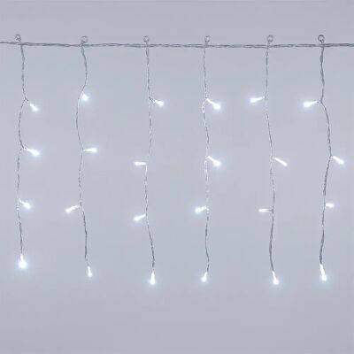 Aigostar Guirlande Lumineuse Icicle Flush Flat Cold White 10m 50 Strips Blister Transparent One Size - Publicité Aigostar Guirlande Lumineuse Icicle Flush Flat Cold White 10m 50 Strips Blister Transparent One Size - Publicité