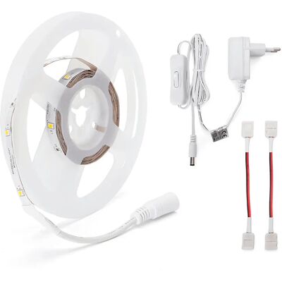 Aigostar Bande Led Low Voltage 3m White 300 x 0.8 cm - Publicité Aigostar Bande Led Low Voltage 3m White 300 x 0.8 cm - Publicité