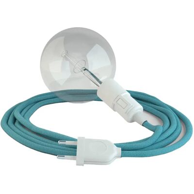 Creative Cables Câble De Lampe Snake 3m Ocean / White One Size - Publicité Creative Cables Câble De Lampe Snake 3m Ocean / White One Size - Publicité