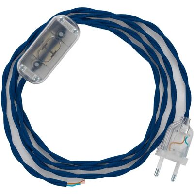 Creative Cables Câble De Lampe Tm12 1.8m Blue One Size - Publicité Creative Cables Câble De Lampe Tm12 1.8m Blue One Size - Publicité