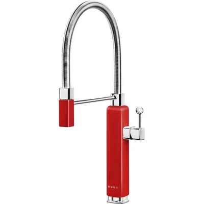 SMEG Robinet De Cuisine Mdf50 Red One Size - Publicité SMEG Robinet De Cuisine Mdf50 Red One Size - Publicité
