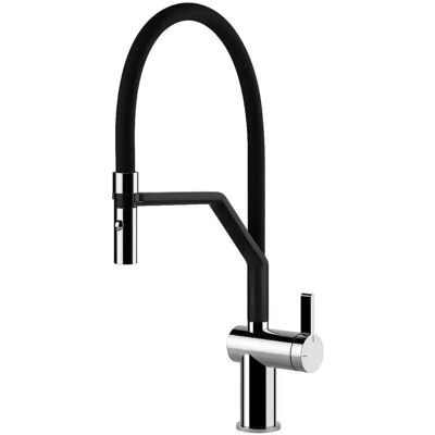 SMEG Robinet Mid20cr Black / Chrome One Size - Publicité SMEG Robinet Mid20cr Black / Chrome One Size - Publicité