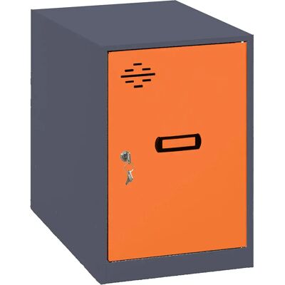 Simonlocker Montadas Casier Dism.mini 475x300x500 Mm Anthracite / Orange One Size - Publicité Simonlocker Montadas Casier Dism.mini 475x300x500 Mm Anthracite / Orange One Size - Publicité