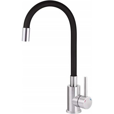 Robinet de Cuisine Noir Deante Luno - Bec Flexible, Design Moderne - Publicité Robinet de Cuisine Noir Deante Luno - Bec Flexible, Design Moderne - Publicité
