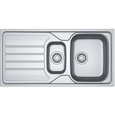 Mepamsa évier Flash 100.50 Inox One Size - Publicité Mepamsa évier Flash 100.50 Inox One Size - Publicité