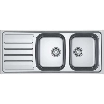 Mepamsa évier Flash 116.50 Inox One Size - Publicité Mepamsa évier Flash 116.50 Inox One Size - Publicité