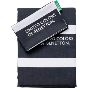 Benetton Couverture Be394 200tc 2 Unités Black / White One Size - Publicité Benetton Couverture Be394 200tc 2 Unités Black / White One Size - Publicité