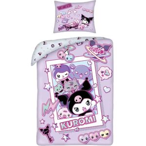 Halantex Ensemble De Draps Kuromi Purple / Black / White One Size - Publicité Halantex Ensemble De Draps Kuromi Purple / Black / White One Size - Publicité