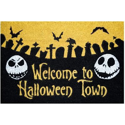 Disney Paillasson Halloween Town Cauchemar Avant Noël Multicolor One Size - Publicité Disney Paillasson Halloween Town Cauchemar Avant Noël Multicolor One Size - Publicité