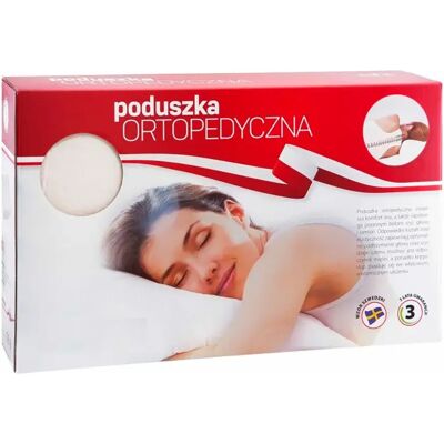 Marque Modèle Rainures de Massage Ergonomiques - Oreiller Orthopédique - Publicité Marque Modèle Rainures de Massage Ergonomiques - Oreiller Orthopédique - Publicité