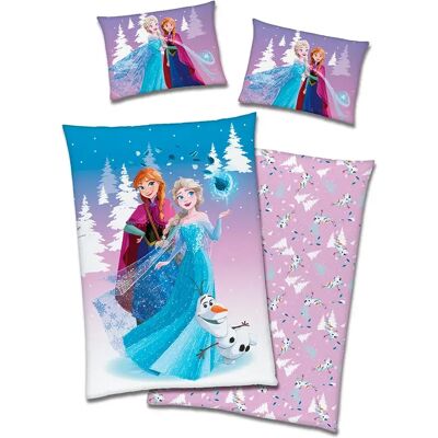 Disney Ensemble De Draps Bed Linen Frozen Blue / Multicolor One Size - Publicité Disney Ensemble De Draps Bed Linen Frozen Blue / Multicolor One Size - Publicité