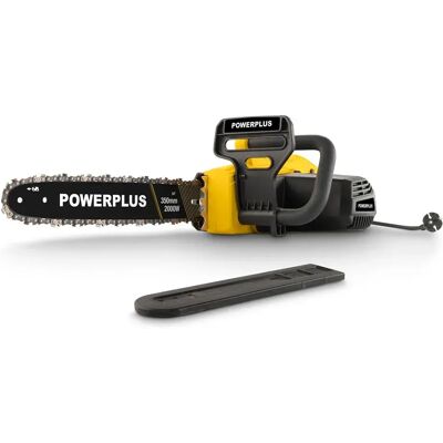Powerplus Tronçonneuse électrique 2000w Yellow / Black One Size - Publicité Powerplus Tronçonneuse électrique 2000w Yellow / Black One Size - Publicité