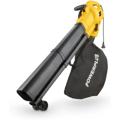 Powerplus Souffleur De Feuilles électrique 3300w Yellow One Size - Publicité Powerplus Souffleur De Feuilles électrique 3300w Yellow One Size - Publicité