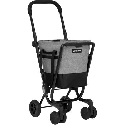 Playmarket Chariot De Courses New Easy Go Premium Balck Pepper / Textured One Size - Publicité Playmarket Chariot De Courses New Easy Go Premium Balck Pepper / Textured One Size - Publicité