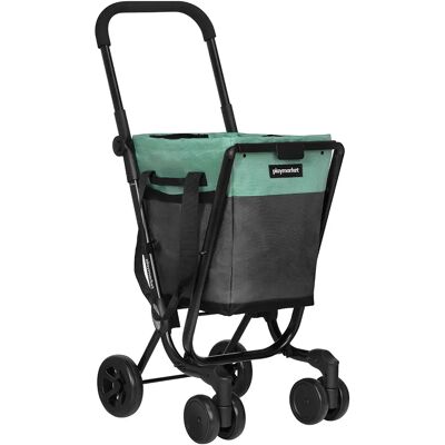Playmarket Chariot De Courses New Easy Go Premium Grey / Aquamarine One Size - Publicité Playmarket Chariot De Courses New Easy Go Premium Grey / Aquamarine One Size - Publicité