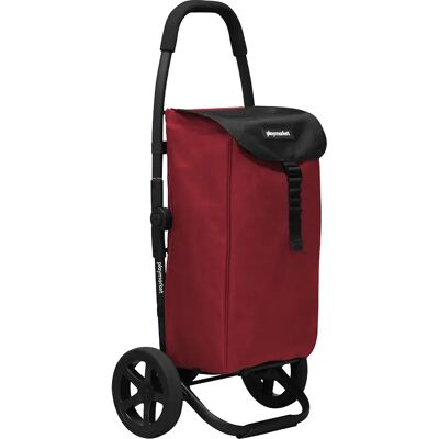 Playmarket Chariot De Courses New Go Two Compact Premium Cranberry One Size - Publicité Playmarket Chariot De Courses New Go Two Compact Premium Cranberry One Size - Publicité