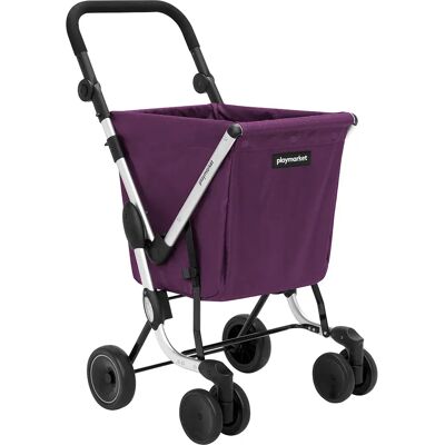 Playmarket Chariot De Courses We Go Original Merlot One Size - Publicité Playmarket Chariot De Courses We Go Original Merlot One Size - Publicité