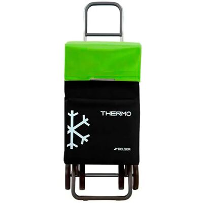 Rolser Chariot De Courses Ter060 Black / Lime / Silver One Size - Publicité Rolser Chariot De Courses Ter060 Black / Lime / Silver One Size - Publicité