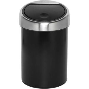 Brabantia Poubelle Touch 3l Matt Black One Size - Publicité Brabantia Poubelle Touch 3l Matt Black One Size - Publicité