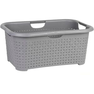 Cofan - Panier multiusages gris 59x38x26cm - Panier de rangement - Publicité Cofan - Panier multiusages gris 59x38x26cm - Panier de rangement - Publicité
