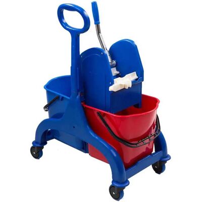 Denox Seau à Serpillière 23720.006 50l Professional Blue / Red One Size - Publicité Denox Seau à Serpillière 23720.006 50l Professional Blue / Red One Size - Publicité