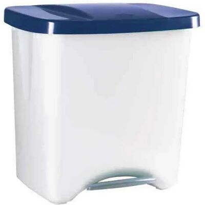 Denox 24160.415 Poubelle À Déchets Organiques Avec Pédale 50l Blue One Size - Publicité Denox 24160.415 Poubelle À Déchets Organiques Avec Pédale 50l Blue One Size - Publicité