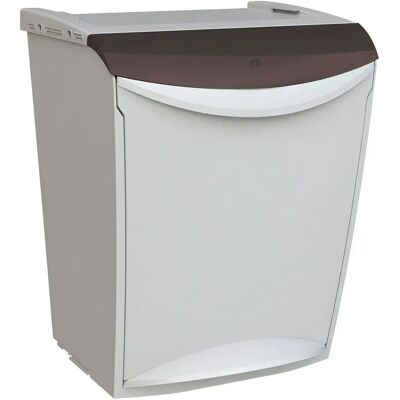 Denox Poubelle De Recyclage Ecosystem Grey One Size - Publicité Denox Poubelle De Recyclage Ecosystem Grey One Size - Publicité