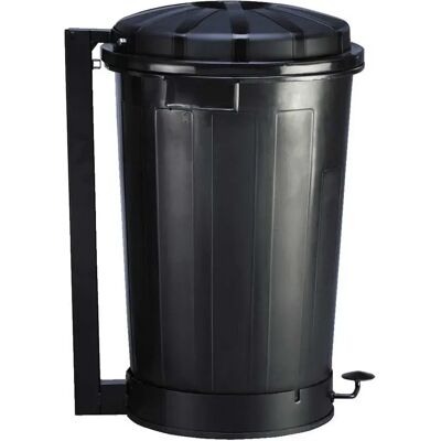 Denox Poubelle Goliat 95l Black One Size - Publicité Denox Poubelle Goliat 95l Black One Size - Publicité