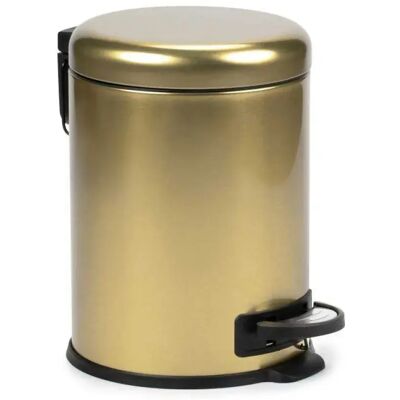Tatay Poubelle Nordic 5l Gold One Size - Publicité Tatay Poubelle Nordic 5l Gold One Size - Publicité