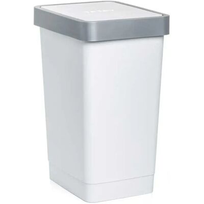 Tatay Poubelle Smart 25l White One Size - Publicité Tatay Poubelle Smart 25l White One Size - Publicité