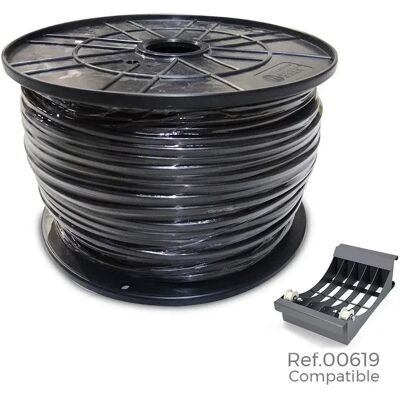 Edm Rouleau De Câble Multiconducteur 5x1.5 Mm 100 M Black One Size - Publicité Edm Rouleau De Câble Multiconducteur 5x1.5 Mm 100 M Black One Size - Publicité