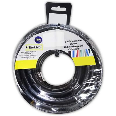 Câble EDM 28426 Noir 1,5mm 50m - Câble - Publicité Câble EDM 28426 Noir 1,5mm 50m - Câble - Publicité