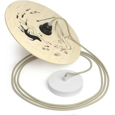 Creative Cables Lampe Suspendue Ufo-fernando Cobelo 2 M Beige One Size - Publicité Creative Cables Lampe Suspendue Ufo-fernando Cobelo 2 M Beige One Size - Publicité