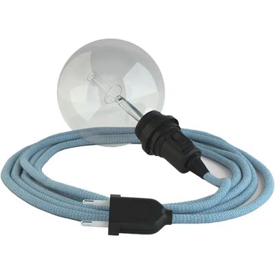 Creative Cables Lampe Suspendue Pour Abat-jour Rd75 Zigzag 3 M Steward Blue / Black One Size - Publicité Creative Cables Lampe Suspendue Pour Abat-jour Rd75 Zigzag 3 M Steward Blue / Black One Size - Publicité