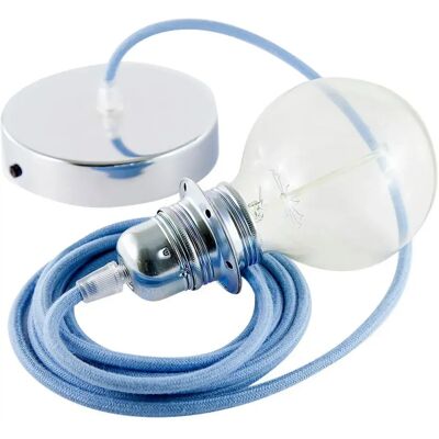 Creative Cables Lampe Suspendue Pendel Pour Abat-jour Rc53 1 M Ocean / Chrome Plated One Size - Publicité Creative Cables Lampe Suspendue Pendel Pour Abat-jour Rc53 1 M Ocean / Chrome Plated One Size - Publicité