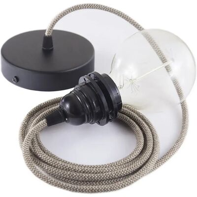 Creative Cables Lampe Suspendue Pendel Pour Abat-jour Rd73 Zigzag 1 M Tree Bark / Black One Size - Publicité Creative Cables Lampe Suspendue Pendel Pour Abat-jour Rd73 Zigzag 1 M Tree Bark / Black One Size - Publicité
