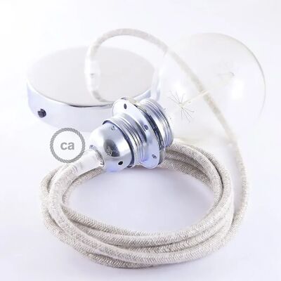 Creative Cables Lampe Suspendue Pendel Pour Abat-jour Rn01 1 M Neutral / Chrome Plated One Size - Publicité Creative Cables Lampe Suspendue Pendel Pour Abat-jour Rn01 1 M Neutral / Chrome Plated One Size - Publicité