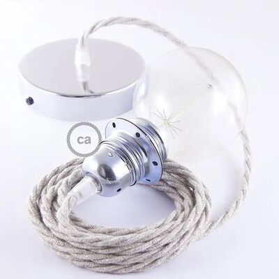 Creative Cables Lampe Suspendue Pendel Pour Abat-jour Tn01 1 M Neutral / Chrome Plated One Size - Publicité Creative Cables Lampe Suspendue Pendel Pour Abat-jour Tn01 1 M Neutral / Chrome Plated One Size - Publicité