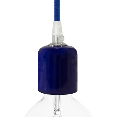 Creative Cables Kit Douille E27 En Céramique Blue One Size - Publicité Creative Cables Kit Douille E27 En Céramique Blue One Size - Publicité