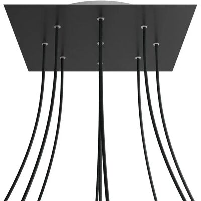 Creative Cables Kroq409ef103 Xxl Rose-one Kit De Roses Carrées Noir Mat Multicolor 400 mm - Publicité Creative Cables Kroq409ef103 Xxl Rose-one Kit De Roses Carrées Noir Mat Multicolor 400 mm - Publicité
