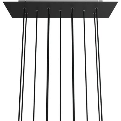 Creative Cables Krovbore11f103 Xxl Rose-one Rectangular Matte Black Rose Kit Multicolor 675 x 225 mm - Publicité Creative Cables Krovbore11f103 Xxl Rose-one Rectangular Matte Black Rose Kit Multicolor 675 x 225 mm - Publicité