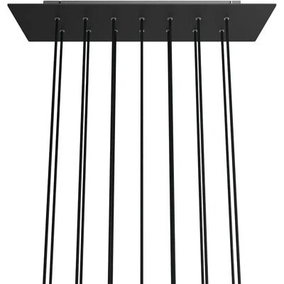 Creative Cables Krovbore14f103 Xxl Rose-one Rectangular Matte Black Rose Kit Multicolor 675 x 225 mm - Publicité Creative Cables Krovbore14f103 Xxl Rose-one Rectangular Matte Black Rose Kit Multicolor 675 x 225 mm - Publicité