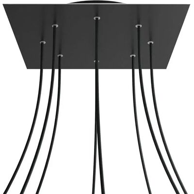 Creative Cables Krovnq408f103 Xxl Rose-one Square Noir Mat Kit De Roses Multicolor 400 mm - Publicité Creative Cables Krovnq408f103 Xxl Rose-one Square Noir Mat Kit De Roses Multicolor 400 mm - Publicité