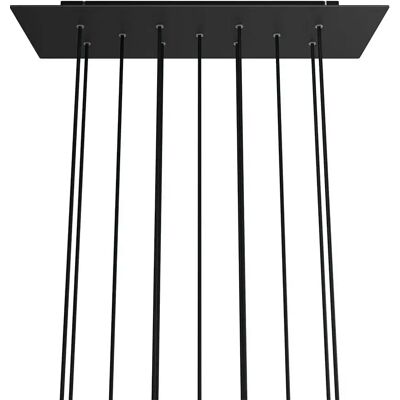 Creative Cables Krovnre11f103 Xxl Rose-one Kit Rose Rectangulaire Noir Mat Multicolor 675 x 225 mm - Publicité Creative Cables Krovnre11f103 Xxl Rose-one Kit Rose Rectangulaire Noir Mat Multicolor 675 x 225 mm - Publicité