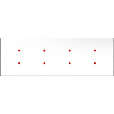 Creative Cables Panneau Rectangulaire Dibond Bianco Opaco Cvfre8f102 Du Système Rose-one Black 675 x 225 mm - Publicité Creative Cables Panneau Rectangulaire Dibond Bianco Opaco Cvfre8f102 Du Système Rose-one Black 675 x 225 mm - Publicité