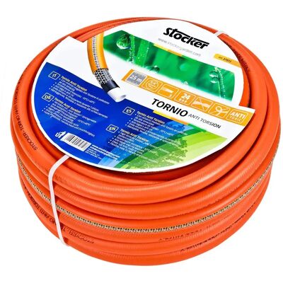 Stocker Câble De Tuyau Rond Anti-torsion Tornio De 1 Pouce 25 M Orange One Size - Publicité Stocker Câble De Tuyau Rond Anti-torsion Tornio De 1 Pouce 25 M Orange One Size - Publicité