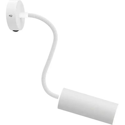 Creative Cables Lampe Fermaluce Flex 30 Avec Mini Rosace Avec Interrupteur Et Spot Avec Abat-jour Tub-e14 Matte White One Size - Publicité Creative Cables Lampe Fermaluce Flex 30 Avec Mini Rosace Avec Interrupteur Et Spot Avec Abat-jour Tub-e14 Matte White One Size - Publicité